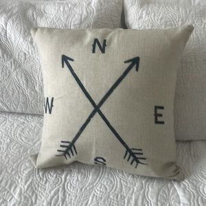 16.5” square pillow cover